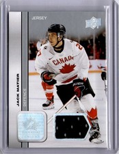 JACK MATIER JERSEY #12 2023 TEAM CANADA JUNIORS [M177]