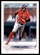 Cesar Hernandez 2022 Topps Update #US299 Nationals MLB READ FREE SHIPPING