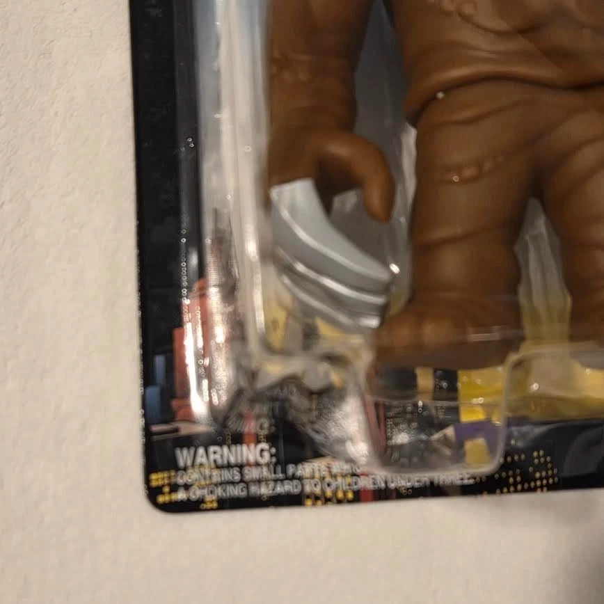 Figura Clayface 1993 Batman The Animated Series con bola de clavos de lanzamiento Kenner Foto 4 de 4