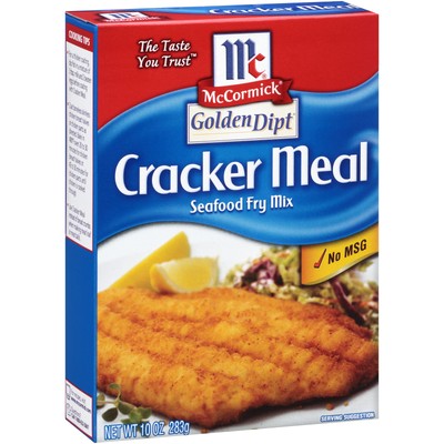 Wheat Flour Fry Mix 10 Ounce Pack of 8 Seafood Coating for Fish and Meats