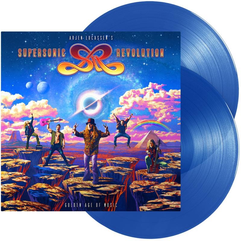 Arjen Lucassen's Supersonic Revolution Golden Age of Music Double LP Vinyl