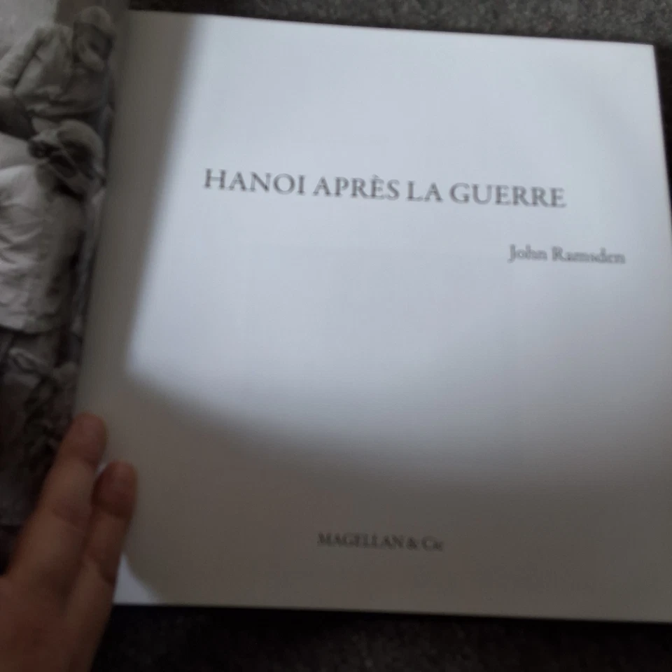 Hanoi apres la guerre Hanoi after the War, Ramsden, John photography book french - Image 3 of 4