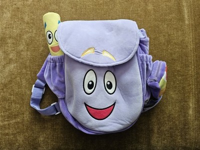 2019 Dora The Explorer Plüsch Rucksack Made by Viacom mit Zubehör sehr guter Zustand