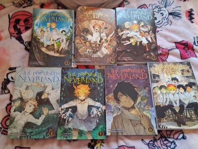 The Promised Neverland Manga Volumes  1-7 *read description*