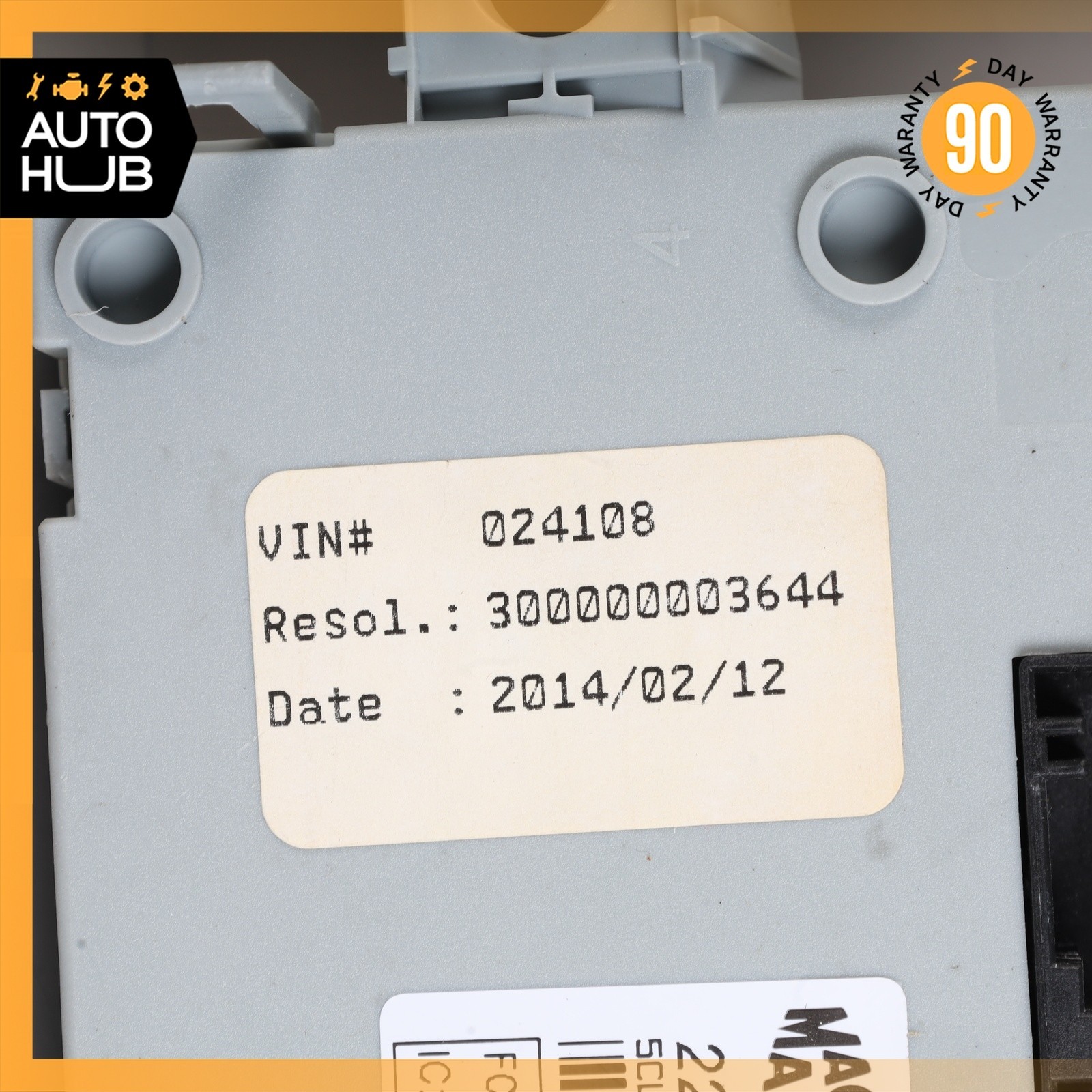 Maserati Quattroporte 2006 Body control module