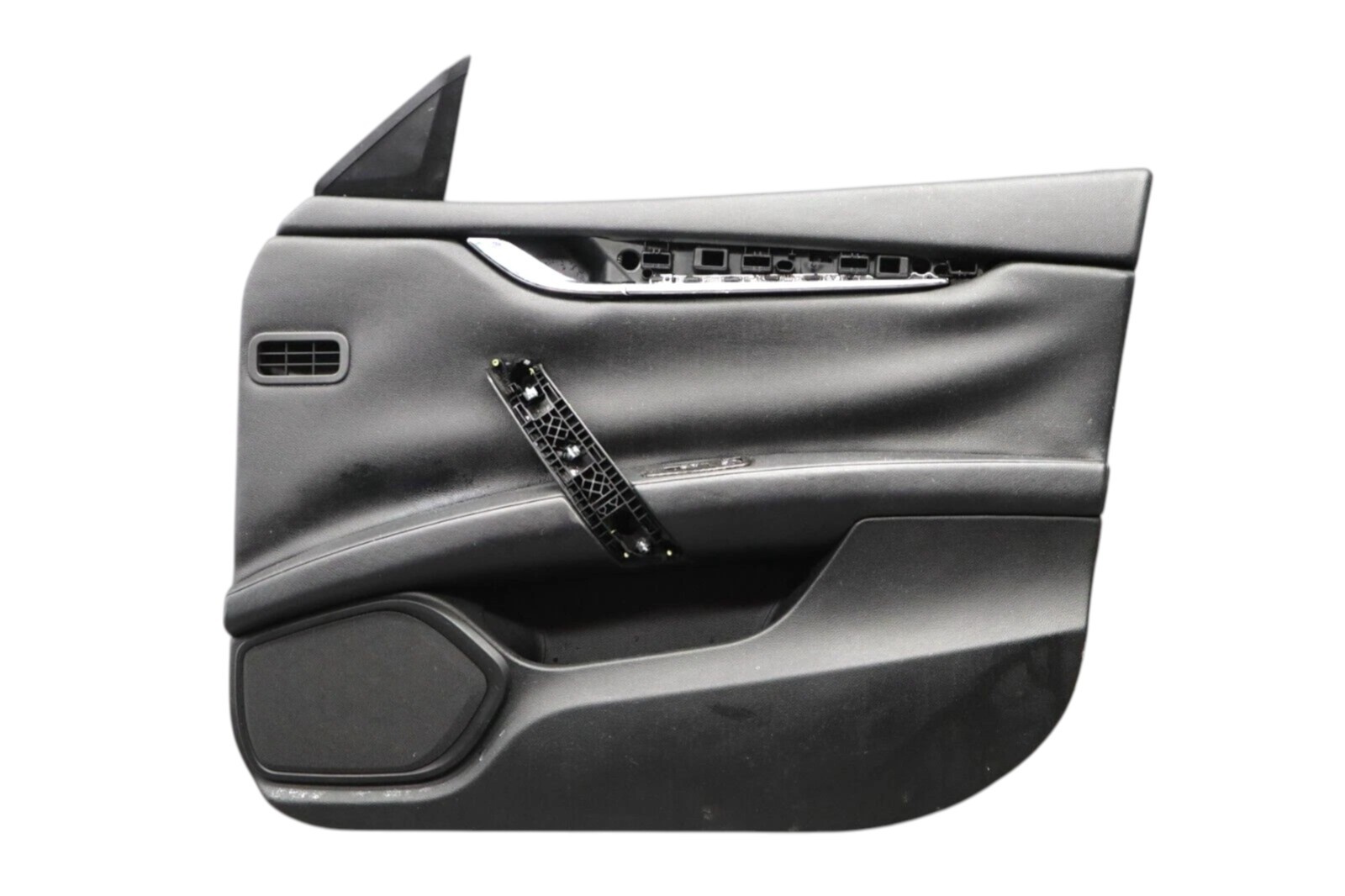 14-17 Maserati Quattroporte Front Right Side Interior Door Panel Cover Black Oem