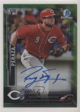 2016 Bowman Chrome Rookie Green Refractor 70/99 Jose Peraza #BCAR-JP Auto 0pm