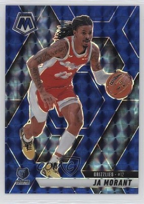 2024-25 Panini Mosaic Blue Mosaic Prizm 93/199 Ja Morant #195 5i3