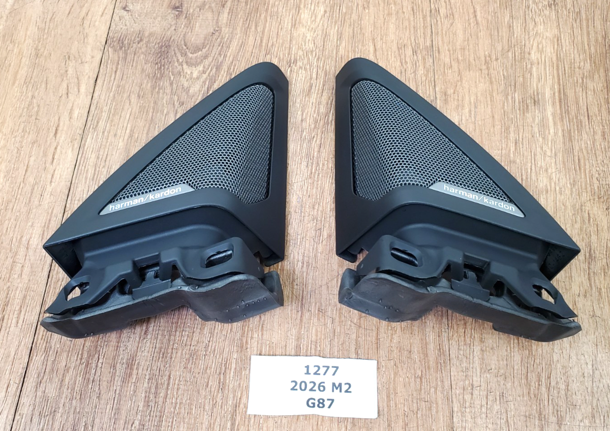 ✓ OEM BMW G42 G87 Coupe Front Left Right Harman Kardon Audio