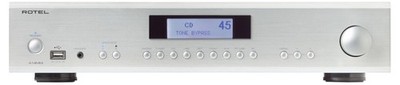 Rotel A14 MKII Vollverstärker mit MM Phono Vorstufe silber (UVP: 1499,-  )