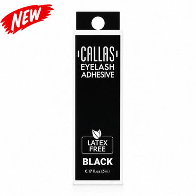 Callas Eyelash Adhesive Latex Free (Black) - New BOX [Free USA Shipping]