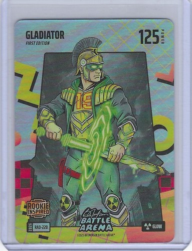 2026 Bo Jackson Battle Arena Gladiator RAD Rookie Glow RAD-220