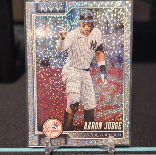 Topps 2026 Series 1 Foil Parallel Aaron Judge New York Yankees Baseball Card #1