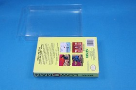 NINTENDO NES LOW G MAN THE LOW GRAVITY MAN COMPLETE CIB MANUAL BOX SLEEVE TESTED