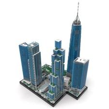 MOC-264039 New World Trade Center Modular Building 1:800 Scale 15600 Pieces