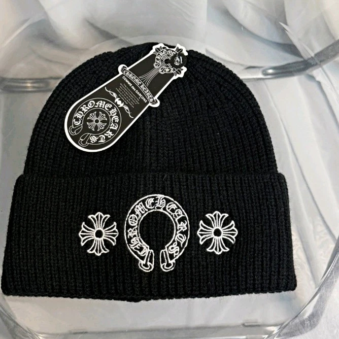 Men's Beanie Chrome Hearts for sale | eBay