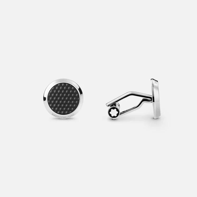 Montblanc Meisterstck Manschettenknpfe 132976 Manschettenknpfe Stahl Lack schwarz Herren 70790₽