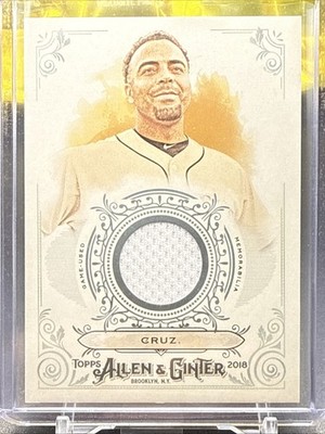 2018 Topps Allen & Ginter #FSRB-NC Nelson Cruz Full-Size Relics
