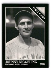 Johnny Niggeling 1993 Conlon Collection TSN Baseball #954 Cincinnati Reds