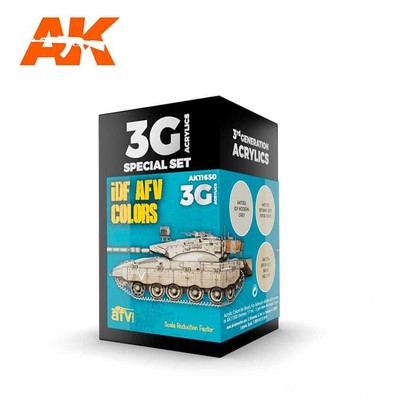 AK Interactive IDF AFV Color Combos 3G Acrylic Paint Set AK11650