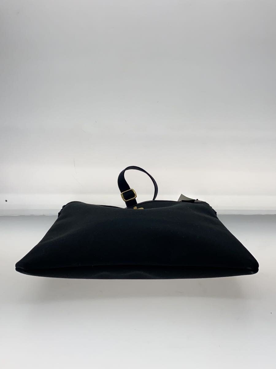 Black Solid Cotton Brady Shoulder Bag - image 4