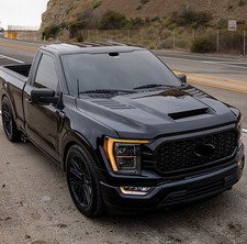 Ram Air Hood For Ford F150 2021-2025 Rk Sport 19016500 Functional Custom Style Ram Air Hood For Ford F150 2021-2025 Rk Sport 19016500 Functional Custom Style