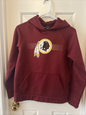 Washington Redskins Youth Large NFL Combine ColdGear Hoodie