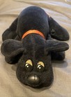 Pound Puppies Black Dogs Plush 18" & Mini 7”Stuffed Animals 1985 Collectible Toy — photo 2