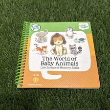 NEW LeapFrog Leap Start Preschool book THE WORLD OF BABY ANIMALS