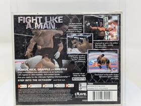 UFC: Ultimate Fighting Championship for Sega Dreamcast Disc Case NO Manual