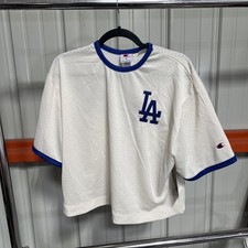 Champion MLB LA Dodgers Sz M Shirt - NWT - White/Blue/Red