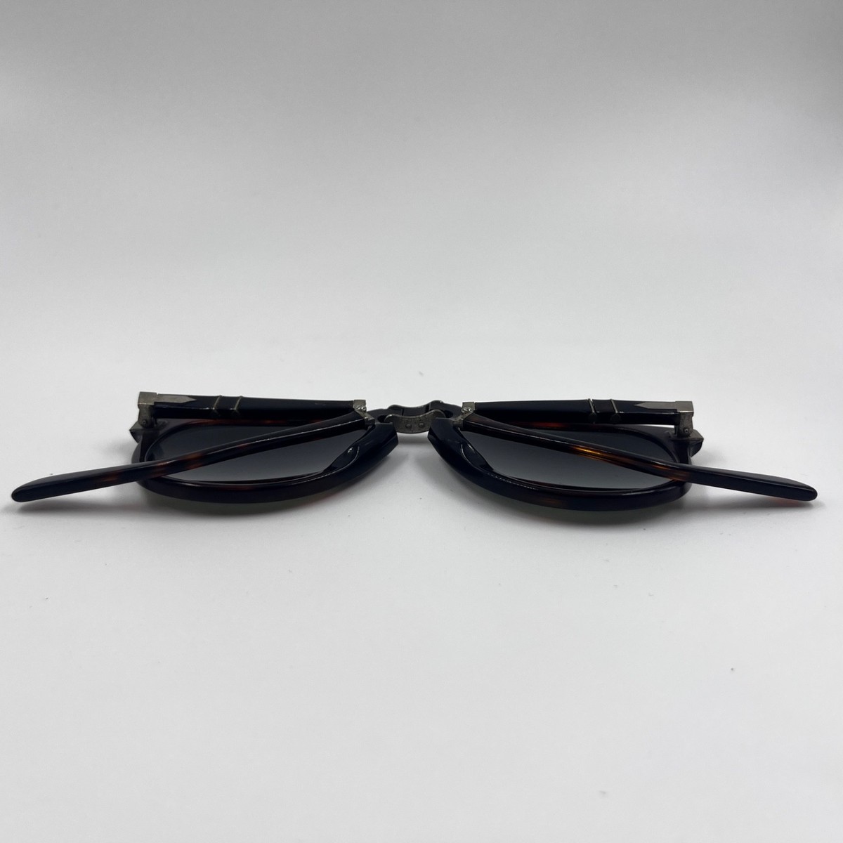 Lunettes De Soleil Persol 714 Pliantes 52-21 - Verres Vert 31, Acétate, Neuves Avec étiquette