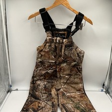 Walls Youth 12 Regular Insulated Camo Bib Overalls Snow Hunting Outdoor