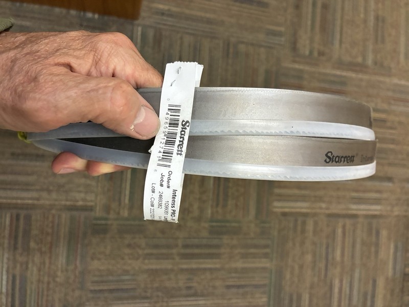 Starrett Band Saw Blades 99318-10-02 10FT02 New Old Stock