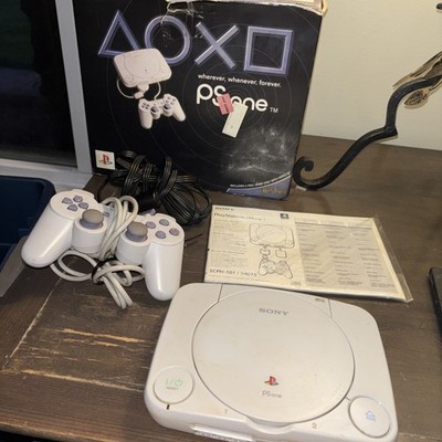 Sony PlayStation 1 PSOne PS1 Slim Console SCPH-101 In Box #graves