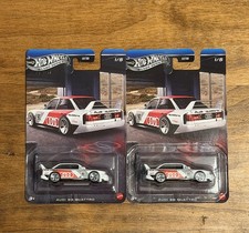 Lot Of 2 Hot Wheels 2026 Silver Series Audi 90 Quattro White NIB VHTF