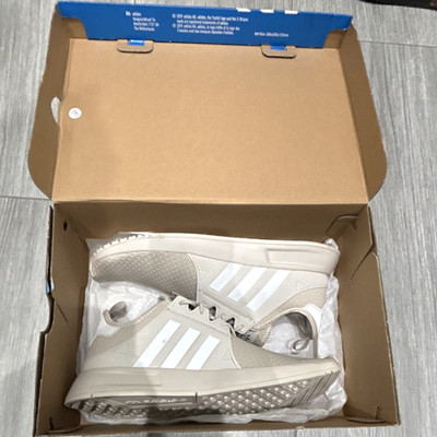 adidas Originals X_PLR J Unisex Kids Mesh Sneakers Beige/White US 5.5 EU 38