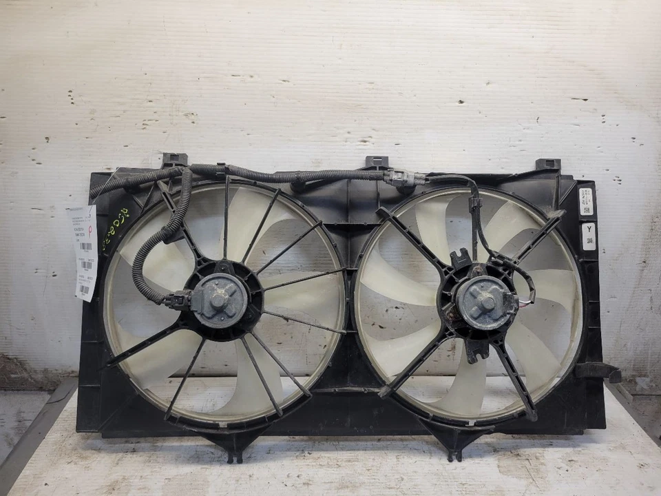 Conjunto de ventilador de motor de ventilador de radiador motor 1ARFE 4 cilindros compatível com 09-16 VENZA 1644443 - Imagem 4 de 4