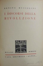  Mussolini, I discorsi della rivoluzione