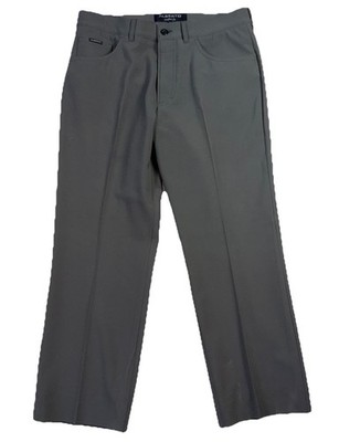 Alberto Ceramica Mens Performance TOM Comfort Fit Pants Gray  32x26 Stretch Tech