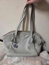 Radley London Handbag Leather Pale Blue Shoulder Handle