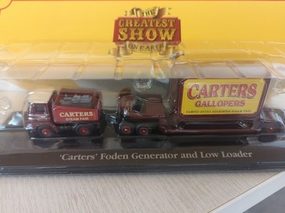 1/76-Sattelzug - ''Carters'' Foden Generator & Low Loader - Atlas