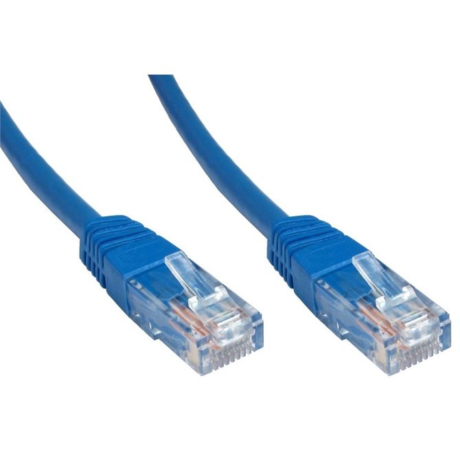 Cables Direct Cat6 U/UTP networking cable 2 m U/UTP UTP Blue