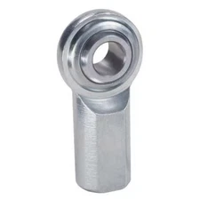 Qa1 Cfl8 Spherical Rod End, Female Plain, 1/2 In Bore Dia, Left Hand Thread,