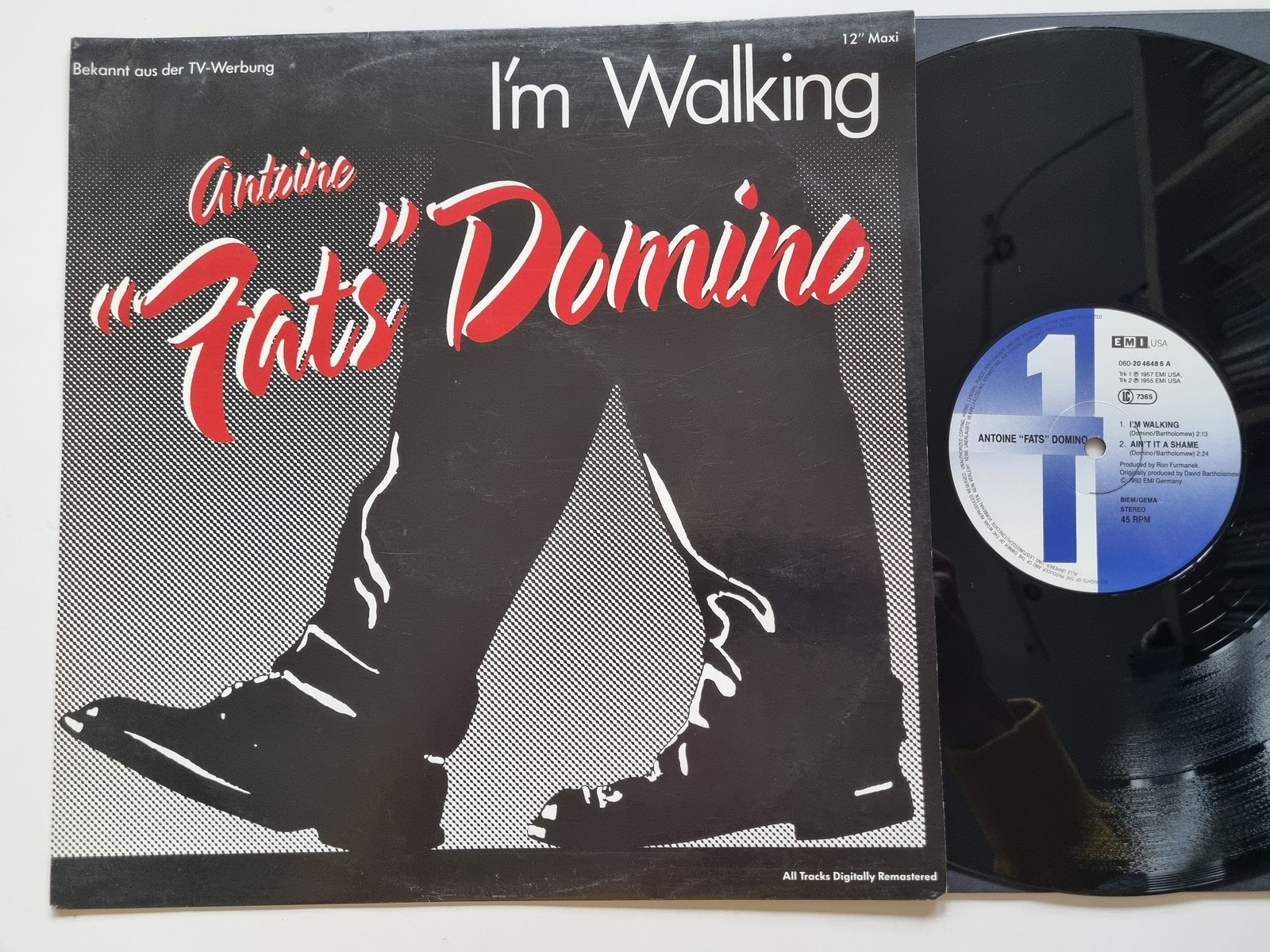 Antoine ""Fats"" Domino - I'm Walking 12'' Vinyl Maxi Germany