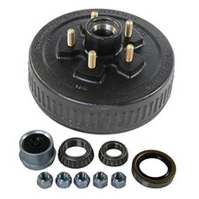 Trailer Brake Hub Drum 10" x 2-1/4" Kit 5 on 4.5" Replacement for 3500