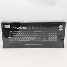 Keychron K10 Wireless Mechanical Keyboard White Backlight Red Switch  K10-A1