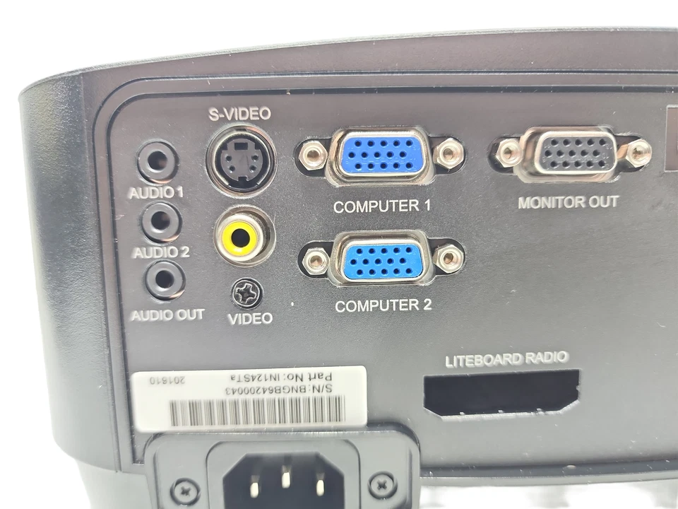 InFocus IN126STA Short Throw DLP Projector 3300 Lumens WXGA HDMI - Image 4 of 4