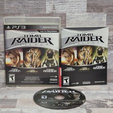 Tomb Raider Trilogy Sony PlayStation 3 PS3 Complete CIB Tested Working 