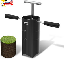 Portable Golf Hole Cutter Detachable Handle, USGA Standard 4Inch & 6Inch Hole